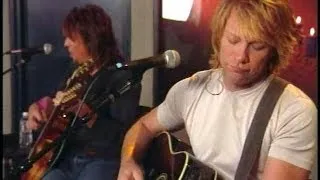 Bon Jovi - Acoustic "AOL Sessions" in Burbank, CA 2002 [FULL]