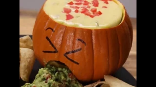 Food | Cook | Cooking | Tasty - Jack O' Lantern Chips And Dip