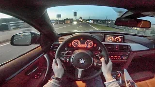 BMW 4 Series Gran Coupe 2018 440i M Sport | DRIVING AT SUNSET | by AutoTopNL