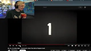 xQc Reacts to Kanye West & Playboi Carti New Song "Carnival"