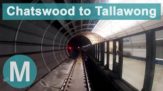 Sydney Metro Cab View - Chatswood to Tallawong - March 2022