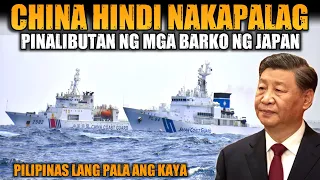 ACTUAL VIDEO: CHINA COASTGUARD HINDI NAKAPALAG NANG PALIBUTAN NG MGA BARKO NG JAPAN COASTGUARD