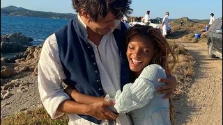 halle bailey and jonah hauer-king being cute for 5 minutes