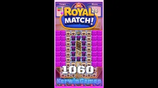 Royal Match Level 1060 - No Boosters Gameplay