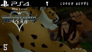 [PS4 1080p 60fps] Kingdom Hearts 1 Walkthrough Part 5 Deep Jungle 1/2 - KH 1.5 + 2.5 HD Remix