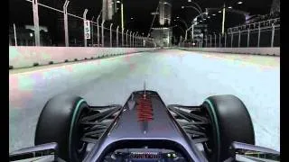 F1 2010, Marina Bay hotlap 1m34s778