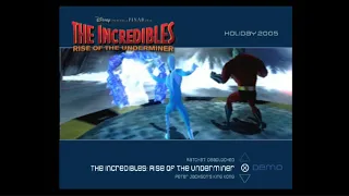 The Incredibles: Rise of the Underminer - Holiday 2005 Demo Disc