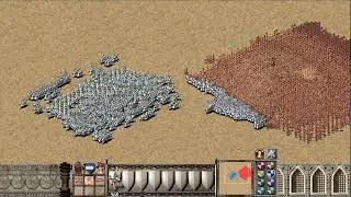 Stronghold Crusader HD 5000 Archer  vs 1500 knights