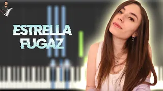 Estrella fugaz - Lyna Music | Instrumental Piano Tutorial / Partitura / Karaoke / MIDI