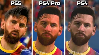 FIFA 21 | PS5 VS PS4 Pro VS PS4 | Gameplay Comparison