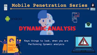 Dynamic analysis of #android #Application | #androidpentesting