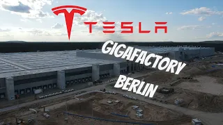 Tesla Gigafactory 4 Berlin-Brandenburg New Video + Hyperlapse