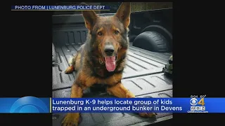 Lunenburg K-9 Helps FInd Group Of Kids Trapped In Underground Devens Bunker