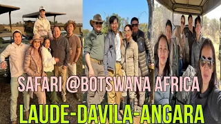 Small Laude,Karen Davila at Sen. Sonny Angara, nagsama-sama nag-Safari! Botswana Africa,lahat masaya