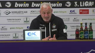 #36 Erzgebirge Aue: Die Pressekonferenz nach dem Spiel