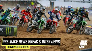 Title Scenarios, Dirt Wurx Work & PulpMX LCQ Challenge | Denver Supercross Pre-Race News Break