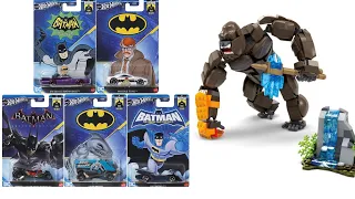 New Hotwheels Batman, Godzilla x Kong, Star Wars action figures in stock at entertainment earth