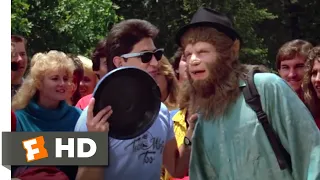 Teen Wolf Too (1987) - Todd Fetches a Frisbee Scene (7/12) | Movieclips