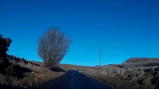 Winter Drive Through Lomond Hills To The Palace In Falkland Fife Scotland