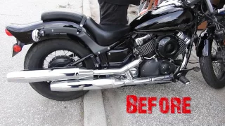 How to install Vance & Hines Cruzers on V-Star