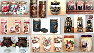 DIY / 10 Best Ideas from recycled Glass jars /Kitchen decor