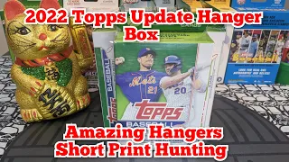 2022 Topps Update Baseball Hanger Box Amazing Hangers Short Print Hunting Continues SP