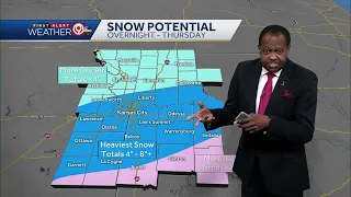 Heavy snow totals possible in the greater KC area
