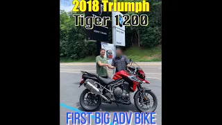 2018 Triumph tiger 1200 XRT