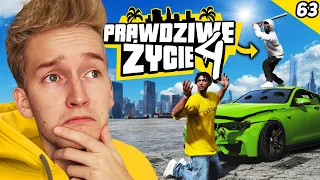 GTA V PRAWDZIWE ŻYCIE #63 CO MI ZROBIŁ z AUTEM! 🤬 [S4]