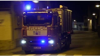 [Ausströmendes Gas aus Gastank] Freiwillige Feuerwehr Heppenheim-Mitte auf Alarmfahrt