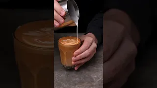 The correct way to make a Long Macchiato #longmac #longmacchiato #coffee #goldenbrowncoffee #barista