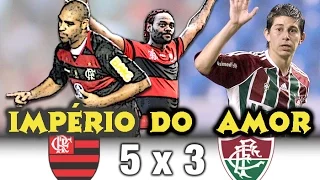 Flamengo 5 x 3 Fluminense * Adriano Imperador e Vagner Love detonando com o Fluminense em 2010