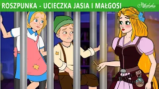 Roszpunka - Ucieczka Jasia i Małgosi 🍭 | Bajki po Polsku | Bajka i opowiadania na Dobranoc