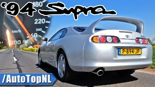 1994 Toyota Supra MK4 *FACTORY NEW* ACCELERATION TOP SPEED POV & SOUND by AutoTopNL