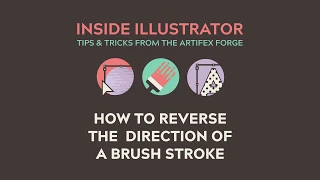 How to reverse the direction of a brush stroke in Illustrator