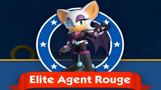 SONIC DASH NEW CHARACTER ELITE AGENT ROUGE Unlocked  NEW Update Gameplay HD