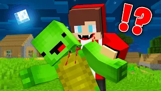 JJ Became VAMPIRE and BITE Mikey in Minecraft Challenge (Maizen Mizen Mazien) Parody