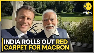 PM Modi will receive French President Emmanuel Macron in Jaipur today | WION