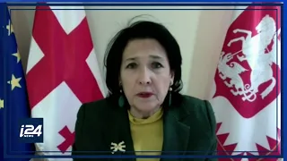 i24NEWS interviews Georgian President Salomé Zourabichvili amid Ukraine war