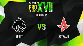 Spirit vs Astralis | Map 1 Ancient | ESL Pro League Season 17