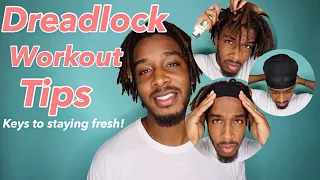 How to Keep Your Dreadlocks Fresh | During and After Your Workout | #starterlocs #dreadlockjourney