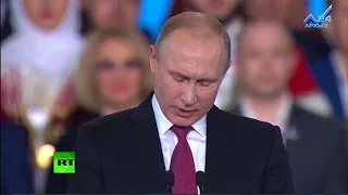 В.Путин: "Россия должна беречь свою государственность и свободу, стабильность и согласие в обществе"