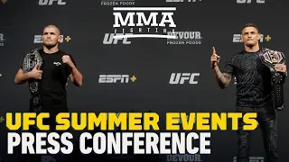 UFC Summer Press Conference Staredowns - MMA Fighting