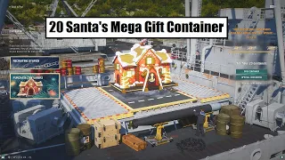 20 Santa's Mega Gift Container - World of Warships