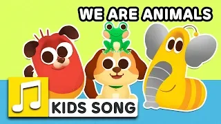 WE ARE ANIMALS | LARVA KIDS | BEST NURSERY RHYME | LEARN TO ANIMALS