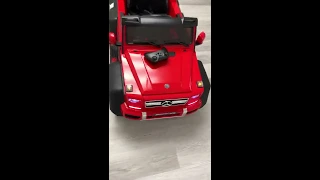 Mercedes G63 6X6 ride on power wheels for kids 2 seater