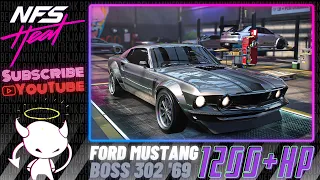 NFS Heat | 1200+HP Ford Mustang BOSS 302 '69 Customization