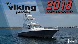 2018 Viking 48 Sport Tower AVAILABLE NOW! | Sandy Hook Yachts