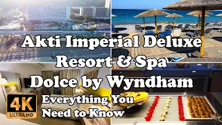 Akti Imperial Deluxe Resort & Spa Dolce by Wyndham Rhodes Greece Everything You Need to Know in 4K