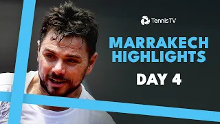 Vukic vs Ofner Marathon; Wawrinka, Evans & Goffin In Action! | Marrakech 2024 Day 4 Highlights